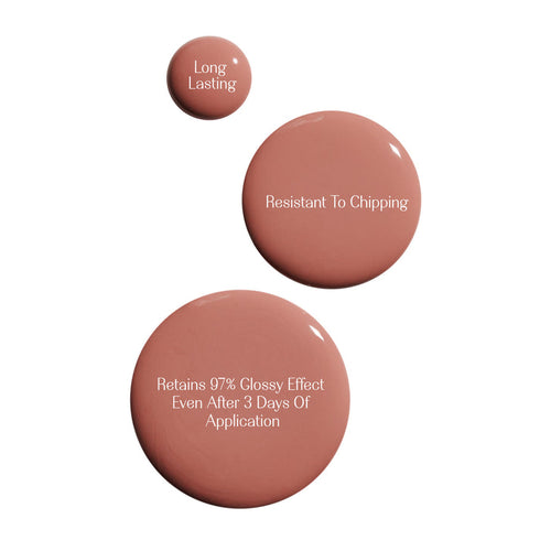 LoveChild DinRaat  Breathable Nude Glossy Nail Paint